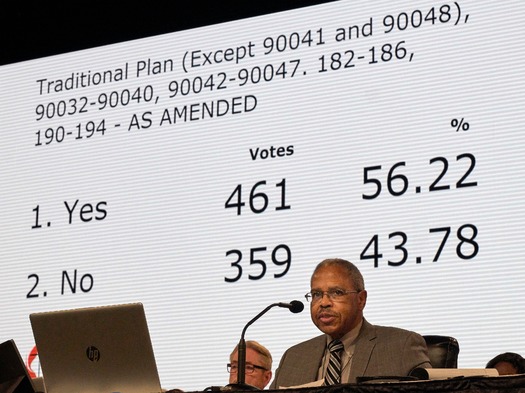 Traditional Plan passes key vote at 2019 General Conference