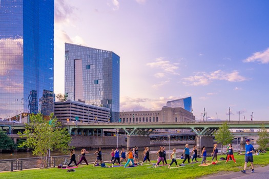 Yoga on the Banks