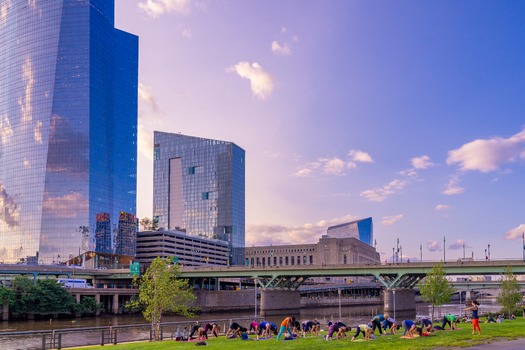 Yoga on the Banks