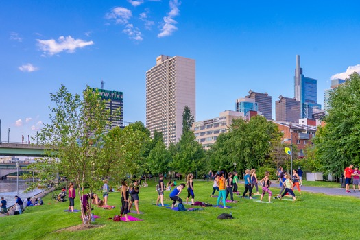 Yoga on the Banks