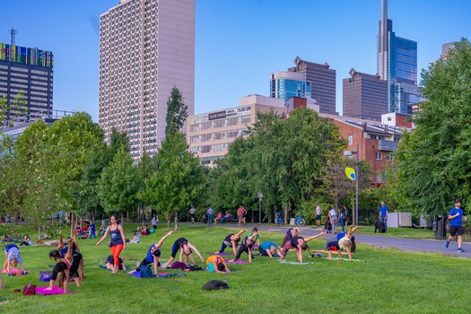 Yoga on the Banks