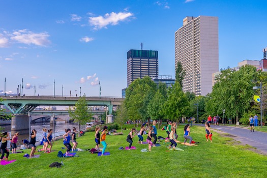 Yoga on the Banks