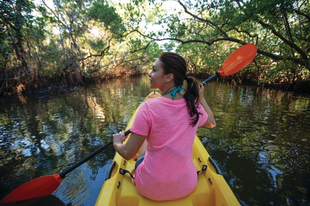 Kayaking Woman