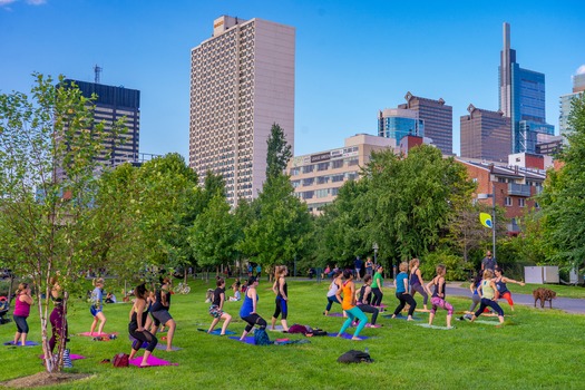 Yoga on the Banks