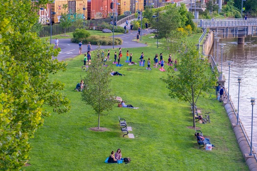 Yoga on the Banks