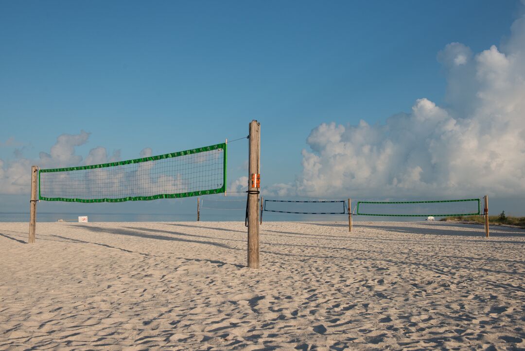 Volleyball Courts at Manatee Beach