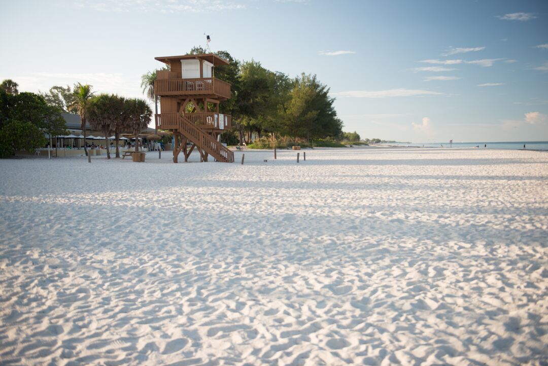 Lifeguard Stand at Manatee Beach