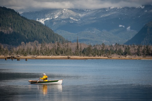 Row Boat on Howe Sound