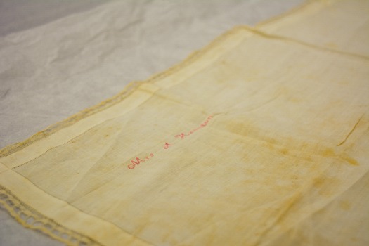 Handkerchief, Elizabeth Hamilton, Museum of the American Revolution