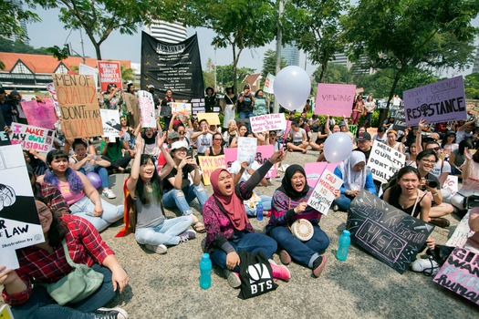 Malaysia women's march