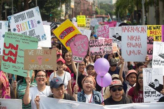 Malaysia women's march