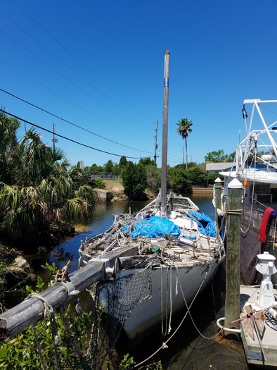 Ghost Ship Front Before