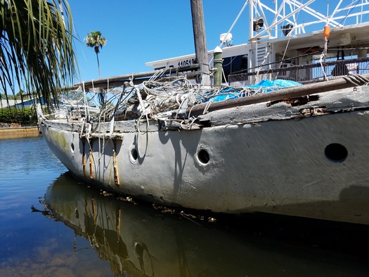 Ghost Ship Side Before