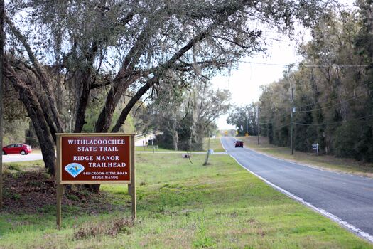 Withlacoochee State Trail Head, Ridge Manor