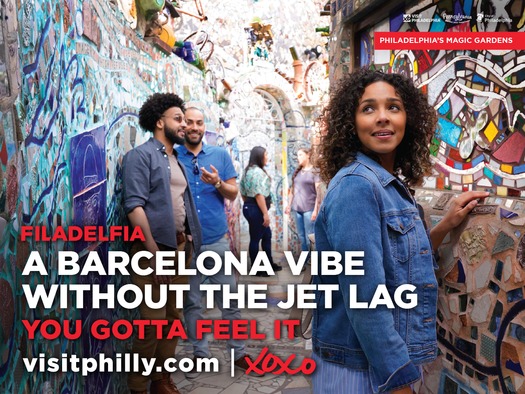 VISIT PHILADELPHIA Penn Station June Advertising Takeover