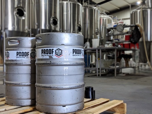 Brewery kegs