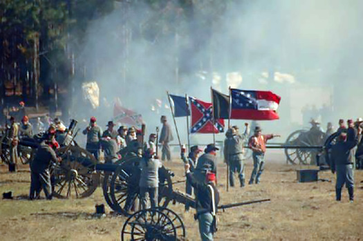 Brooksville Raid Re-enactment Event, Sandhill Scout Reservation, Brooksville