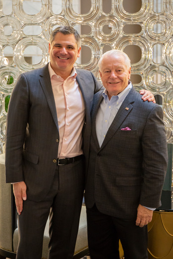 Jeff Guaracino and Roger Dow