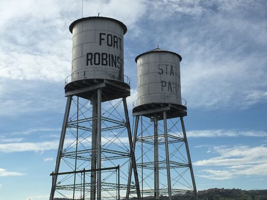 Fort Robinson Water Towers 2