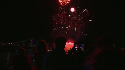 Wawa Welcome America Fireworks