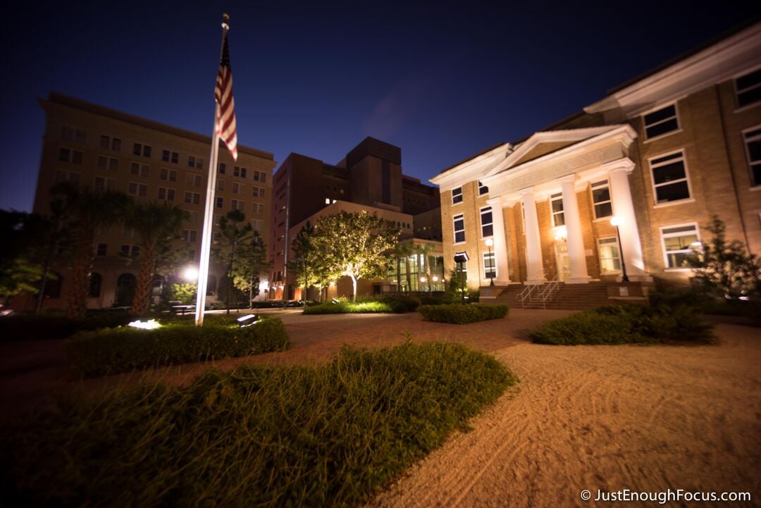 Courthouse at Night