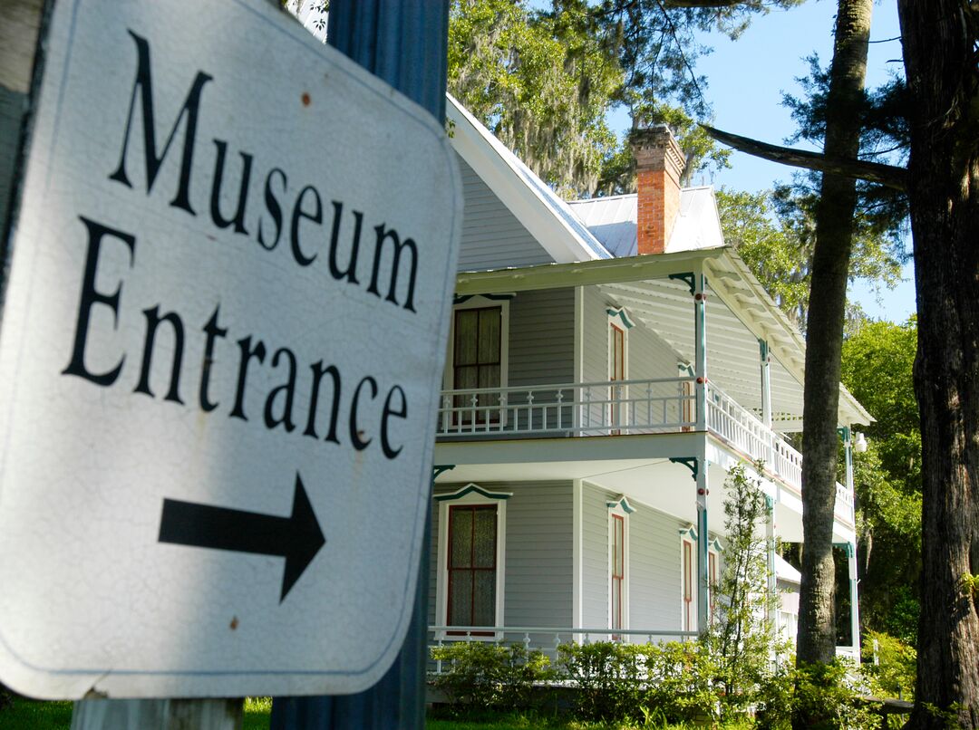 May-Stringer House Museum Entrance