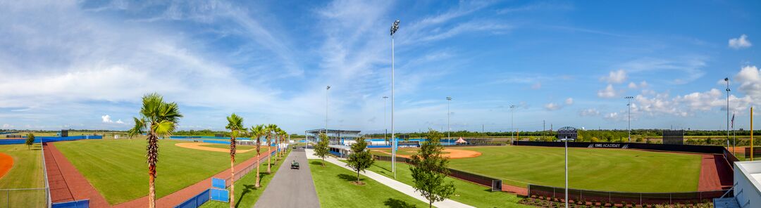 Aerial of Baseball Field at IMG