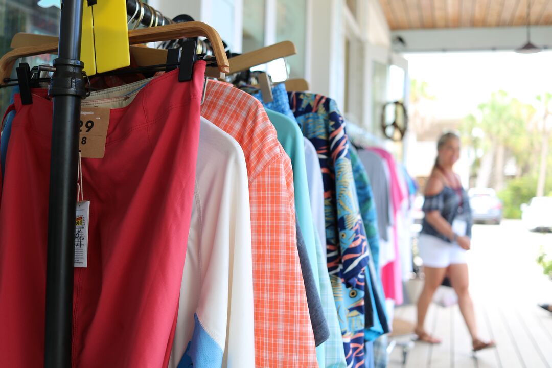 Shopping on Pine Ave