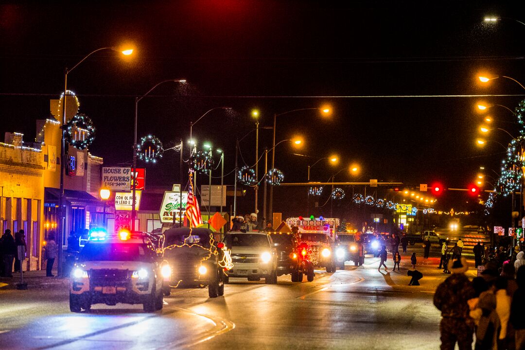 CCT Cheyenne County Tourism
Museum at 544 Jackson St; Post Commander's Home at 1153 6th Ave
Sidney Parade of lights
Holidays In Hickory Square & Parade of Lights
Hickory Square, Downtown Sidney