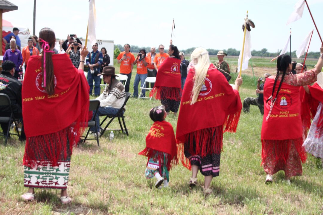 Standing Bear Trail opening ceremony