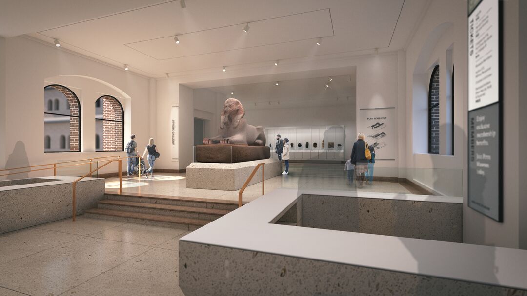 Penn Museum: Sphinx Gallery