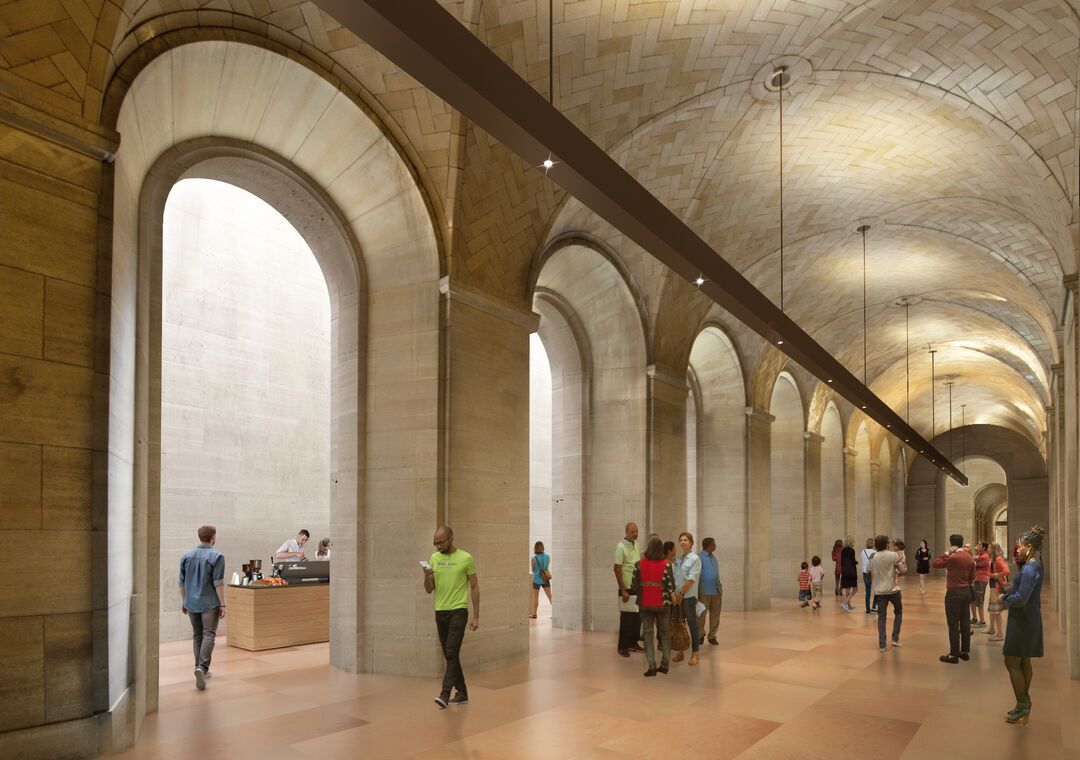 Philadelphia Museum of Art: Vaulted Walkway