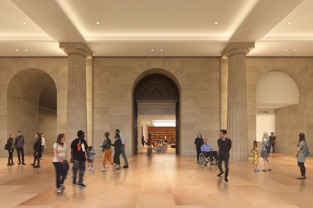 Philadelphia Museum of Art: North Entrance Lobby