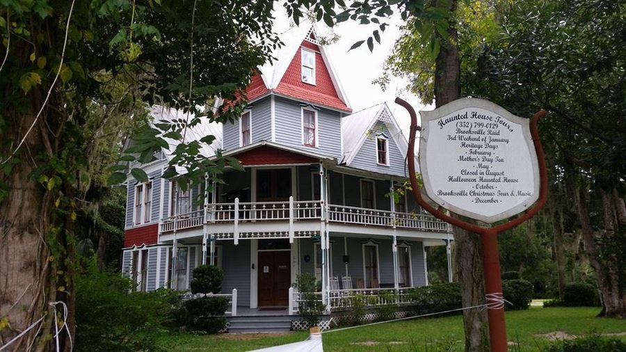 May-Stringer House Museum in downtown Brooksville, FL