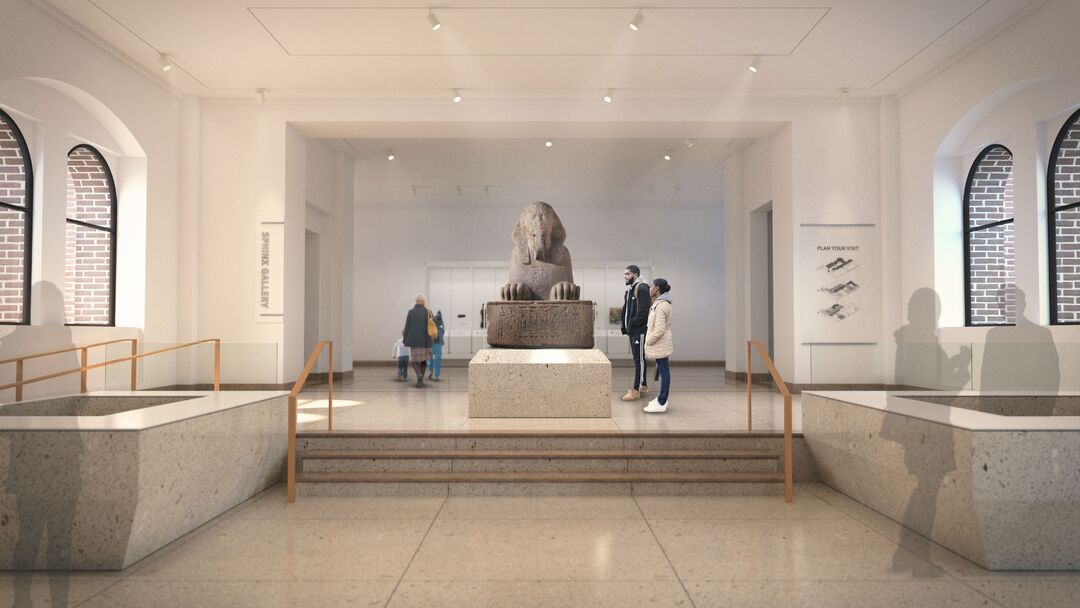 Penn Museum: Sphinx Gallery