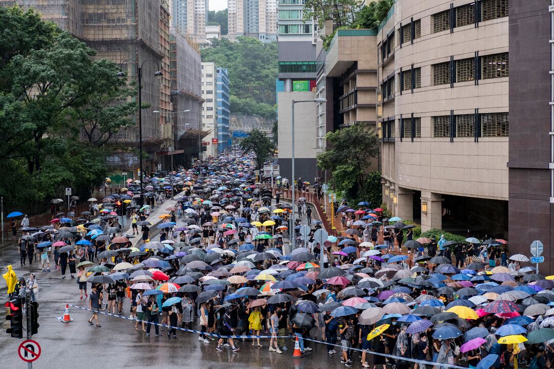Christians in Hong Kong protests