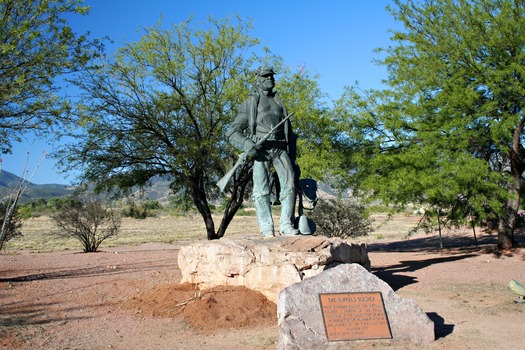 Buffalo Soldier Statue