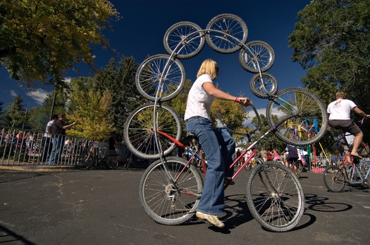 Biking