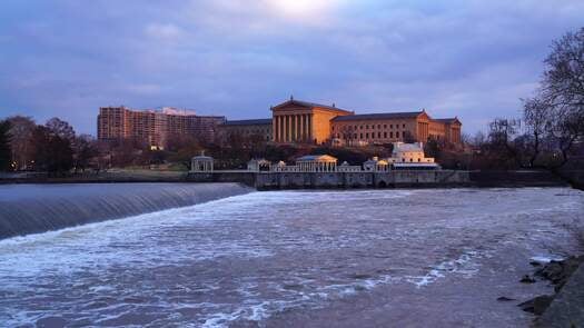 Philadelphia Museum of Art winter