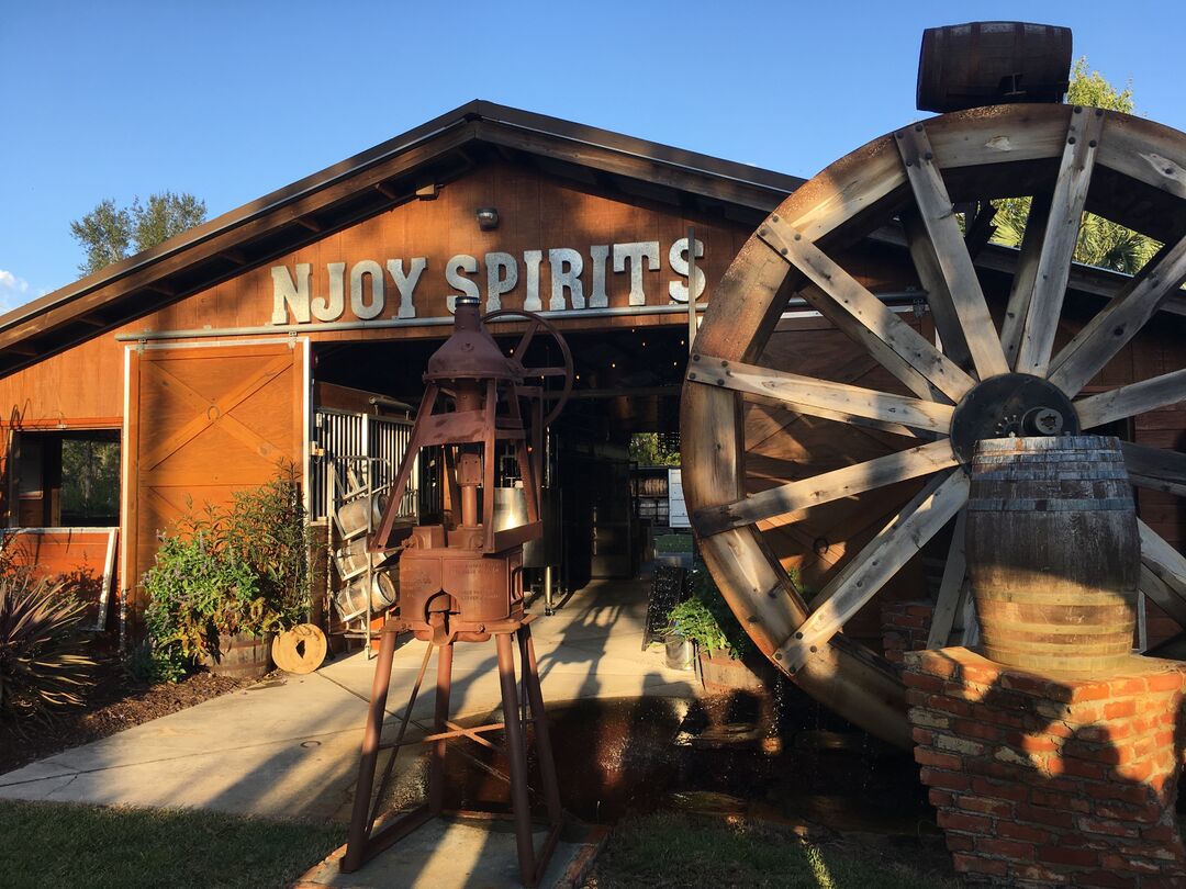 NJoy Spirits Distillery, Florida's Adventure Coast