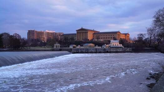 Philadelphia Museum of Art winter