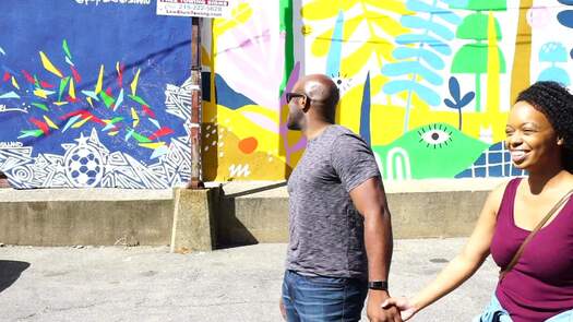Mural AA Couple