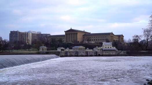 Philadelphia Museum of Art winter