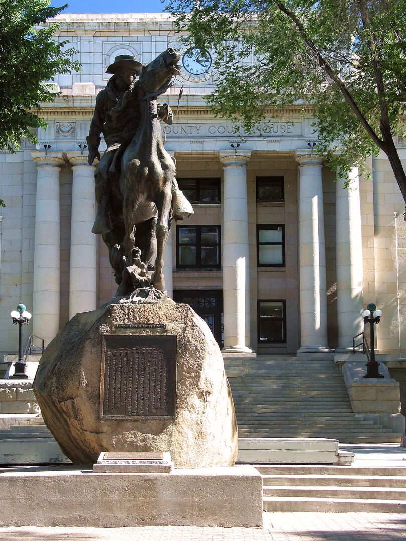 Bucky O'Neill Monument, Prescott_credit Franz Rosenberger 2004