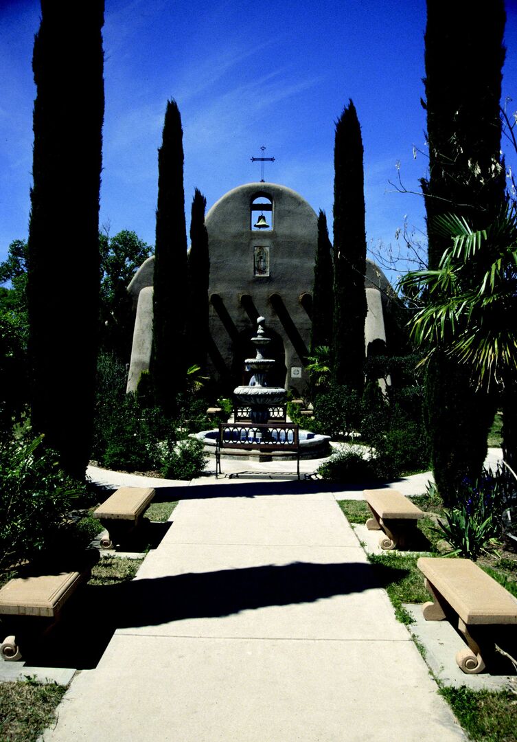 Holy Trinity Monastery of Our Lady of Guadalupe, St. David_credit Larry Fisher