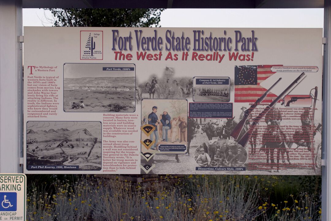 Fort Verde State Historic Park Sign