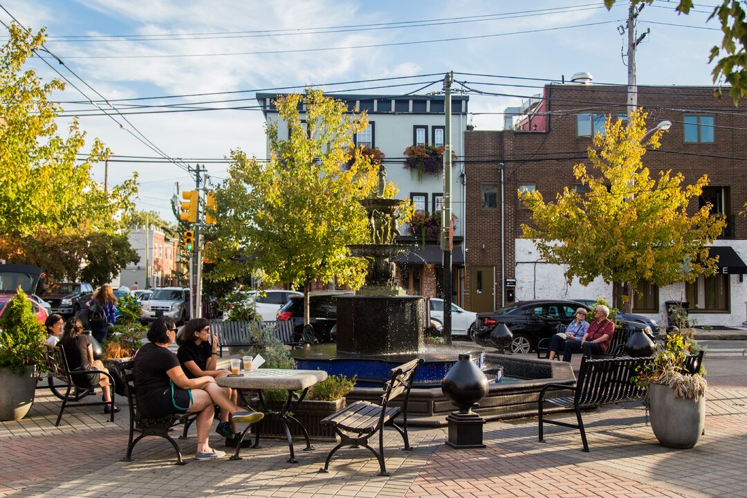 Singing Fountain, East Passyunk Avenue