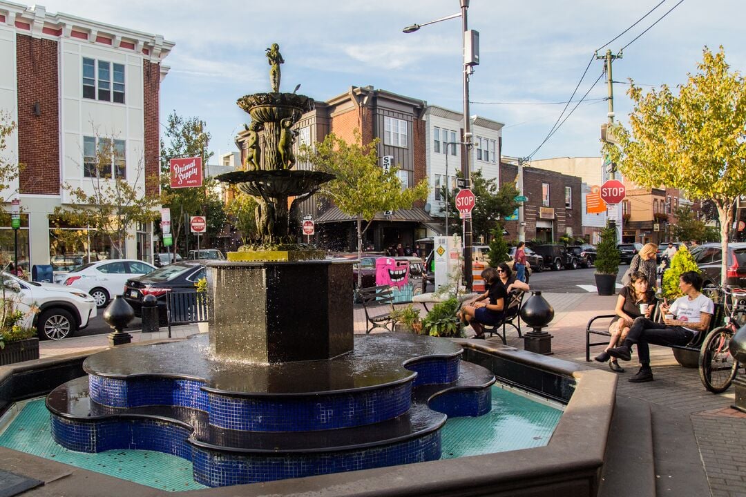 Singing Fountain, East Passyunk Avenue