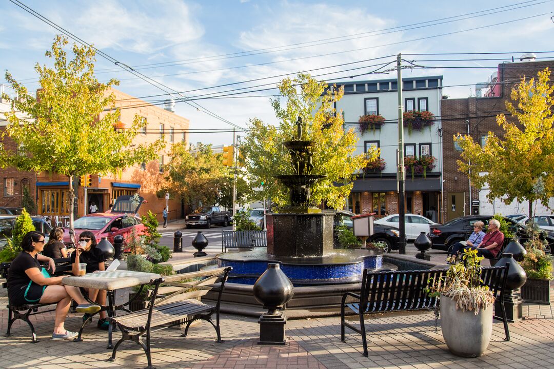 Singing Fountain, East Passyunk Avenue