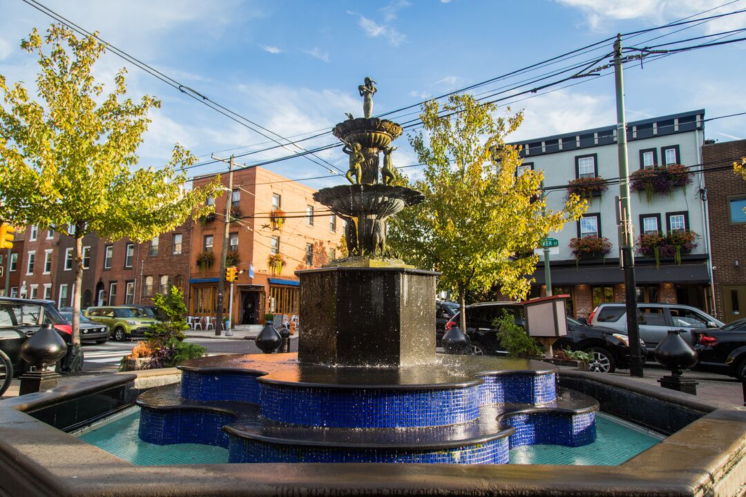 Singing Fountain, East Passyunk Avenue